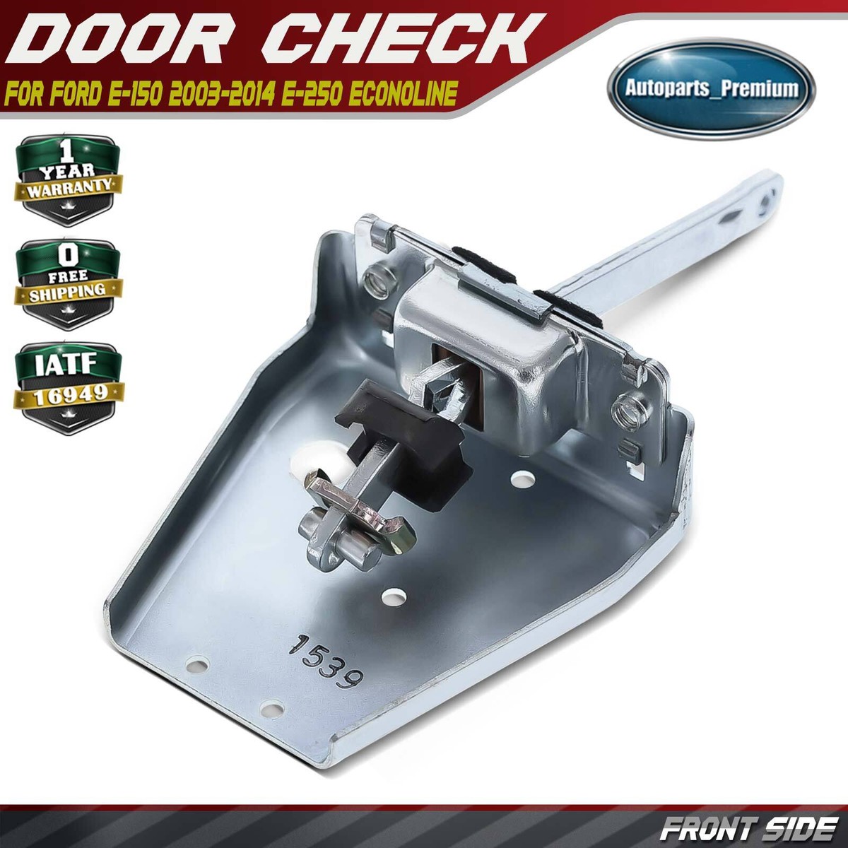 Front LH/RH Door Check for Ford E-150 2003-2014 E-250 E-350