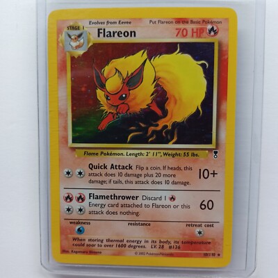 世界101枚 PSA10 やさしいブースター 旧裏 flareon 136 35 世界101枚 PSA10 やさしいブースター 旧裏 flareon 136 35 FLAREON