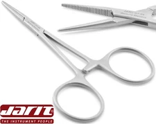JARIT 107-114 Hemostatic Baby Hartmann Mosquito Artery Clamps STR Forceps 4"