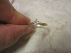 14K Yellow Gold 1/4 CTW Diamond Engagement Ring Size 10.75 R13 — photo 4