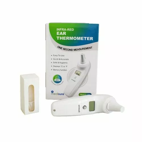 Digital Ear Thermometer Infra Red IR ONE SECOND ET 100A Celsius