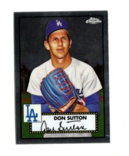 2021 Topps Chrome Baseball Platinum Anniversary Don Sutton Base #674