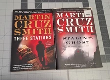 Three Stations and Stahlin's Ghost by Martin Cruz Smith 2 Paperback Book Lot