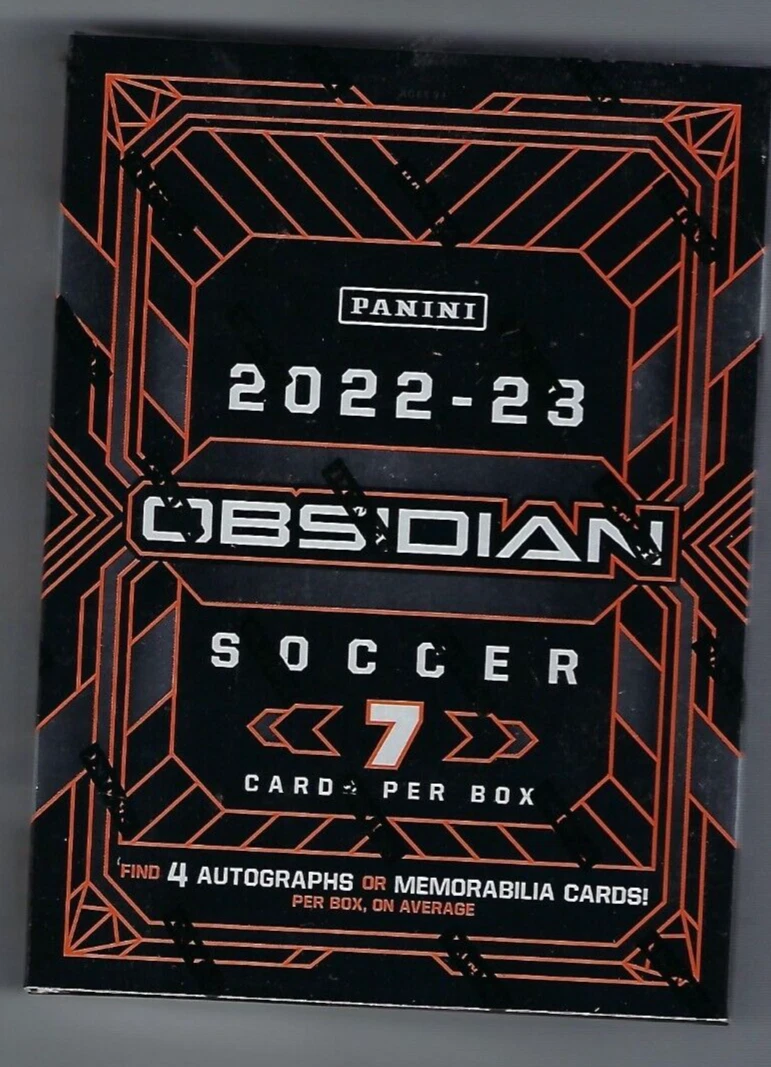 202223 PANINI OBSIDIAN SOCCER FACTORY SEALED HOBBY BOX! 4 AUTOs!! OR