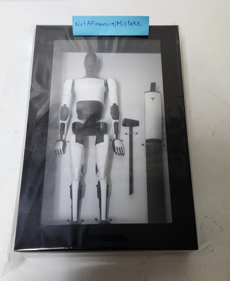Tesla Optimus Bot Action Figure - BRAND NEW SEALED UNOPENED SHIPS