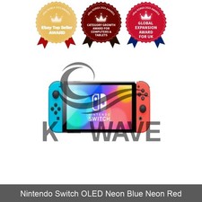 Nintendo Switch OLED Neon Blue Neon Red (Korean Ver.) Express