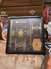 STAR WARS ARTISSIMO TIE FIGHTER SPECIAL FORCES FRAMED PRINT 2015 LUCAS SCI-FI