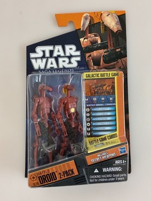 STAR WARS SHADOWS OF THE DARK SIDE SOTDS -SL20	Battle Droids 2-PacK - 2010 - OVP