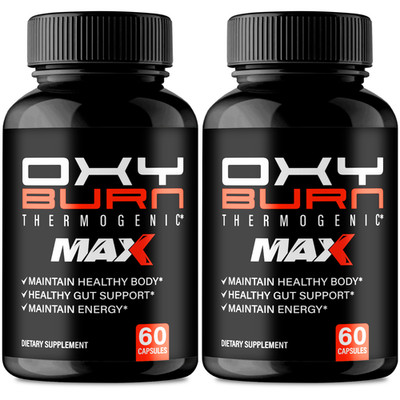 (2 Pack) Oxy Burn Max Keto Pills, OxyBurnMax Fat Burner Formula for Weight Loss