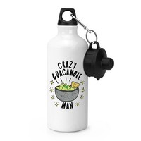 VerrüCkt Guacamole Mann Stars Sports Wasserflasche Dad VäTer Tag Avocado Lustig