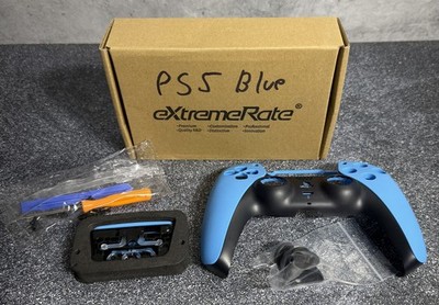 eXtremeRate Front Housing Shell with Touchpad for PS5 Controller - Fire Phoenix