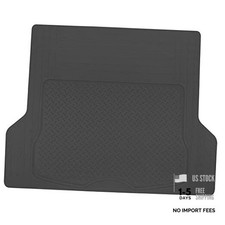 Heavy Duty Cargo Liner Floor Mat-All Weather Trunk Protection, Trimmable Black
