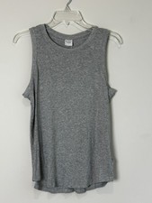 Athleta Womens Essence Rib Tank Medium Gray M...