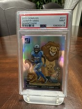 2023 PANINI DONRUSS DOWNTOWN! #D11 JAHMYR GIBBS ROOKIE RC PSA 9