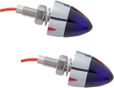 PRO-ONE PERF.MFG. Bullet Mini Marker Lights - Blue 402260