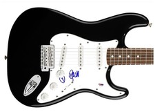Paris Hilton Signed Autographed Guitar PSA