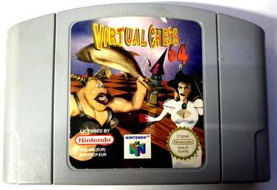 Vitrual Chess 64 - Nintendo 64 - Guter Zustand - Nur Kart (N64)