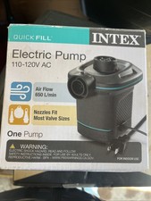 Electric Air Pump for Inflatable Air Mattress Bed Boat Couch Pool Toy Raft Float