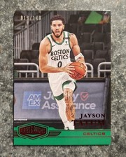 2020-21 Panini Plates & Patches /149 Jayson Tatum RED Parallel Boston Celtics