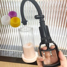 Vacuum Penis Pump Extend 3 Sleeves Enhancement Enlargement Extension for Male