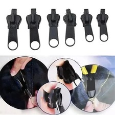 Fix Zipper Zip Slider Repair Instant Kit Removable Rescue Replacement Pack of 6P