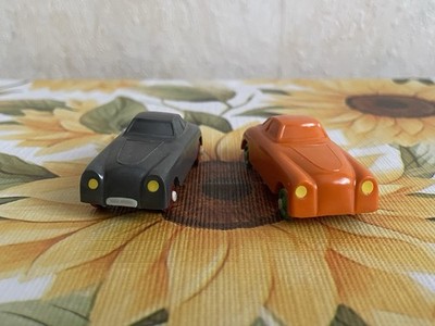 IGES JGES 908 (Original DDR!) 2 Stück SPORTCOUPE Grau Orange
