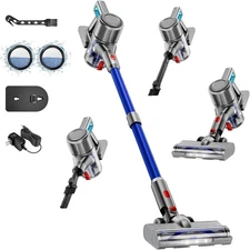 Cordless Vacuum Handheld Stick Rechargeable 45Mins Runtime for Home Pet Hair Car