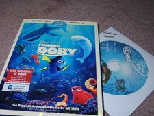 Disney Finding Dory DVD and Blu-Ray & Finding Nemo DVD only