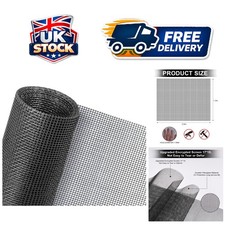 Durable 120x250cm Adjustable Fly Screen for Windows - Keep Bugs Out Effortlessly