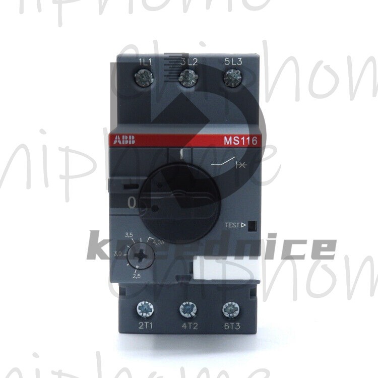 New ABB MS116-2.5 Manual Motor Starter 1.6-2.5A 1SAM250000R1007 #