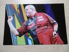 Stephen Bunting "Darts Player" signed 8x12 inch photo autograph