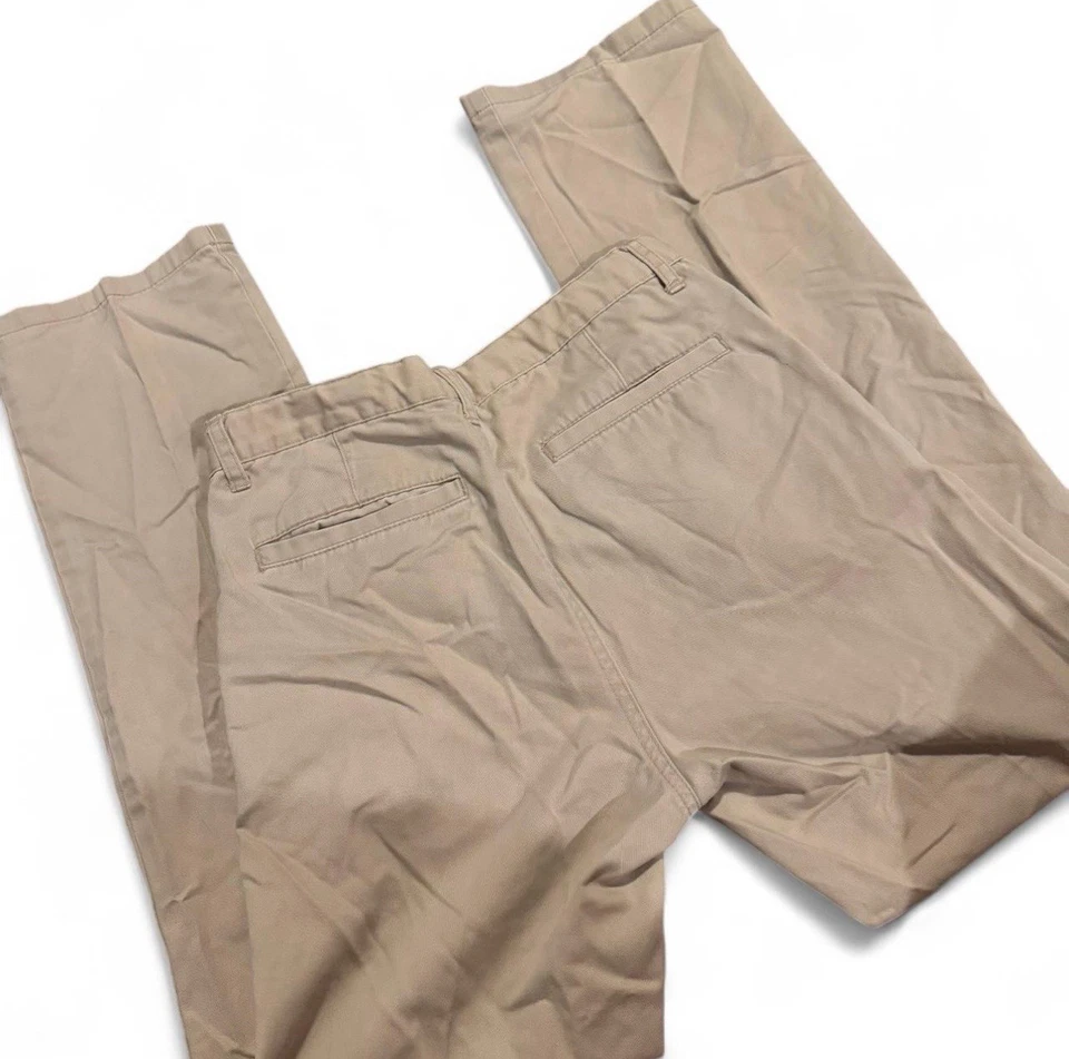 Old Navy мальчиков хаки прямые штанины Chino брюки размер 14 - Изображение 2 из 4