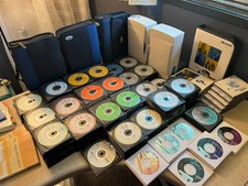 MASSIVE 950 Discs Microsoft MSDN/TechNet DVD CD lot 1997-2007 w/binders 60LBS