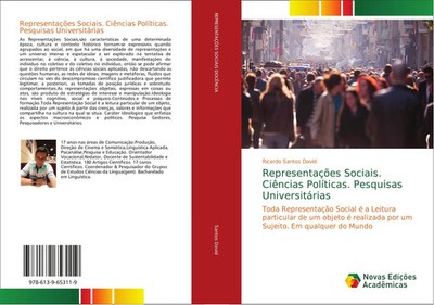 Ricardo Santos David | Representações Sociais. Ciências Políticas. Pesquisas...