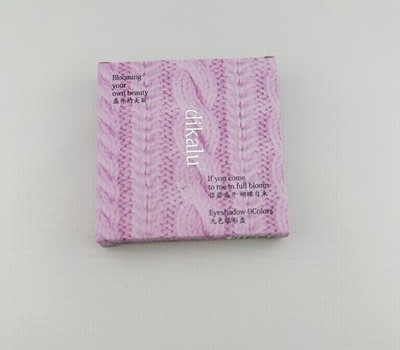 Dikalu Blooming Your Own Beauty 9 Color Eyeshadow Palette. New In Box
