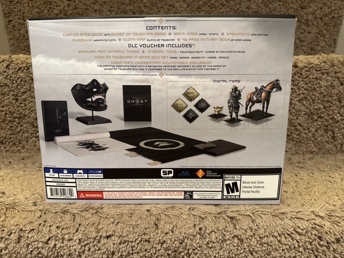 GHOST OF TSUSHIMA COLLECTOR’S EDITION Ghost of Tsushima Collector's Edition, Sony, PlayStation 4