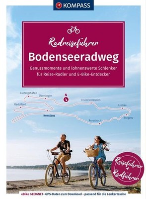 KOMPASS Radreiseführer Bodenseeradweg | Raphaela Moczynski | deutsch