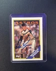 1988 Topps Baseball #250 Nolan Ryan Signed Autograph (No COA) Card
