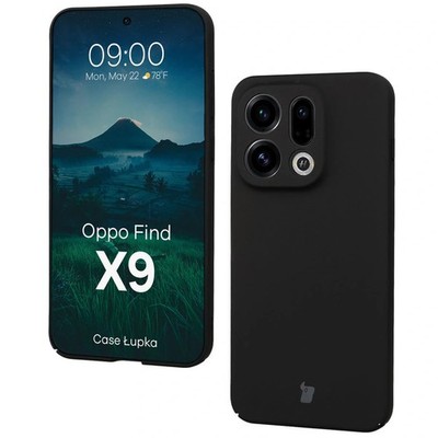 Handyhülle für Oppo Find X9 Bizon Case Cover Schutzhülle Etui Hülle Schwarz