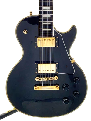 BURNY 1990's RLC70 BLK Les Paul Custom MADE IN JAPAN | eBay
