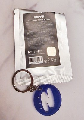 BTS JIN HAPPY Pop-up Store Lucky Draw Keyring  N