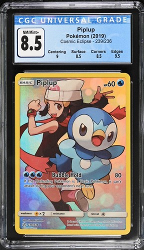 Piplup graded CGC 8.5 for sale on eBay