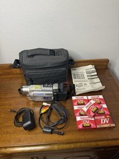 JVC Digital Video Cam GR-DVL310U with Charger, Tapes, AV Cable, Manual  Battery