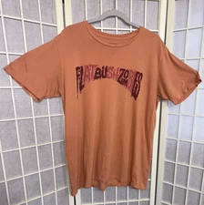 Flatbush Zombies FBZ Orange Graphic T-Shirt L The Glorious Dead Brooklyn