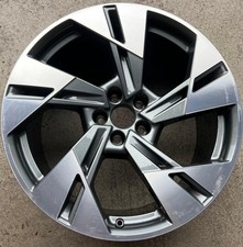 1 CERCHIO IN LEGA ORIGINALE 20" AUDI E-TRON 4KE 9x20 ET38 4KE601025T RUOTA LIBERA