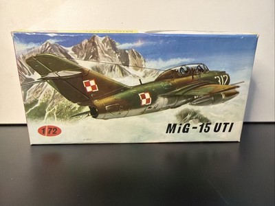 MIG-15 UTI, DDR Angebot 80iger Jahre, 1:72 Modell 1988 KP Plastikovy Model  