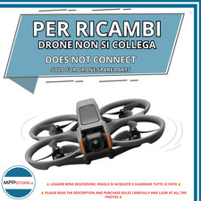 DJI Avata 2 Drone Fly More Combo 4K + 4 batterie – Difettoso, Solo Ricambi