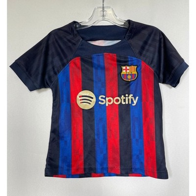 Lionel Messi #10 FC Barcelona Soccer Jersey Kids SMALL 18 | eBay