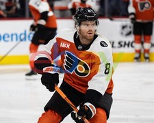 Cam York Skating Action Philadelphia Flyers Uniform 8x10 NHL Hockey Photo