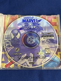 Marvel vs Capcom Clash of Super Heroes Sega Dreamcast